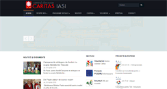 Desktop Screenshot of caritas-iasi.ro